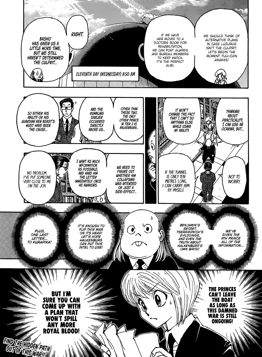 Hunter X Hunter Chapter 402 page 38 - MangaKakalot