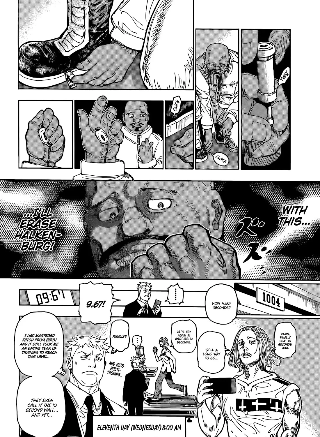 Hunter X Hunter Chapter 402 page 8 - MangaKakalot