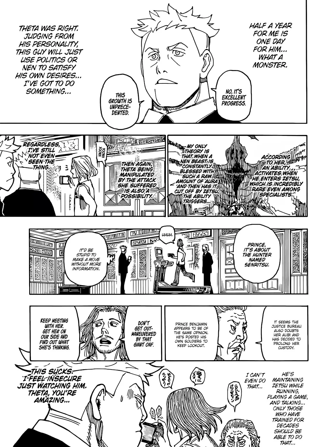 Hunter X Hunter Chapter 402 page 10 - MangaKakalot