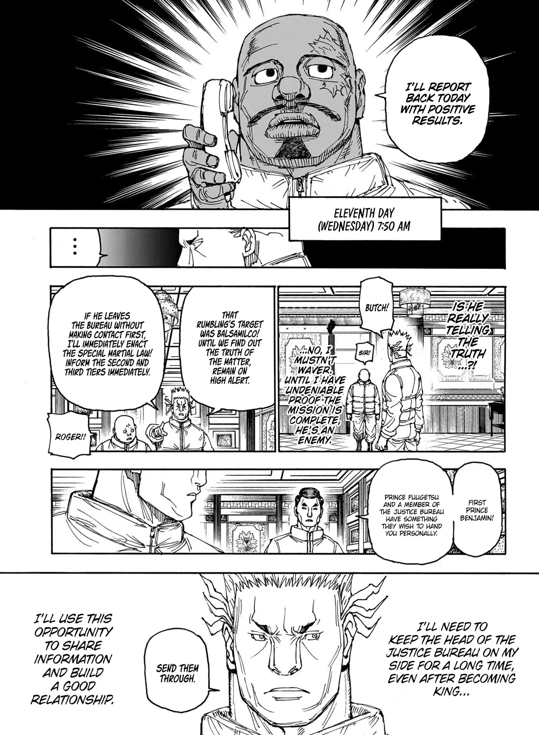 Hunter X Hunter Chapter 403 page 18 - MangaKakalot