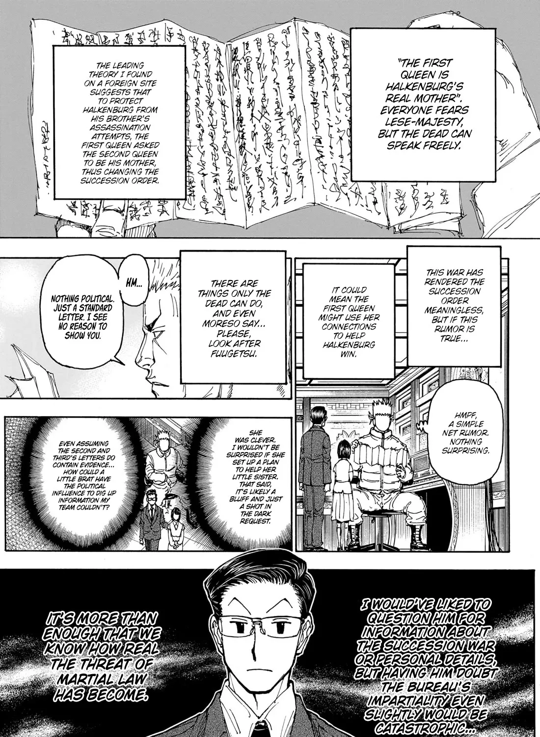 Hunter X Hunter Chapter 403 page 22 - MangaKakalot