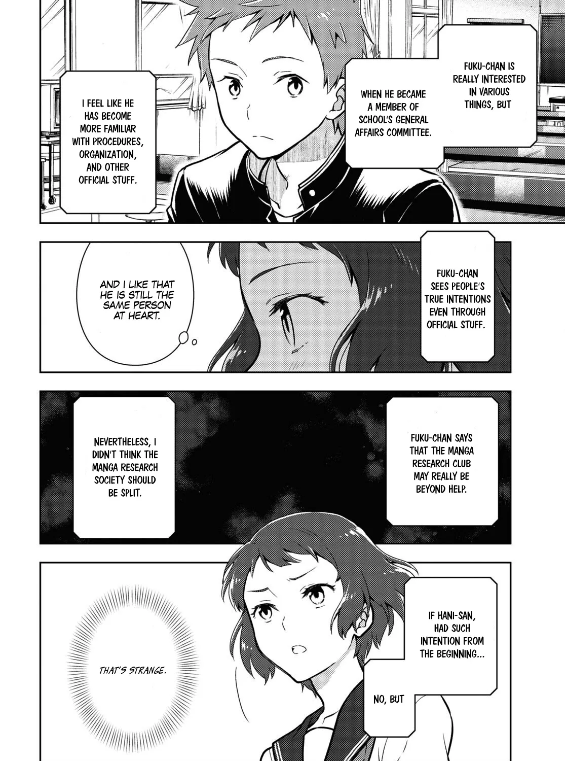 Hyouka Chapter 100 page 7 - MangaNato