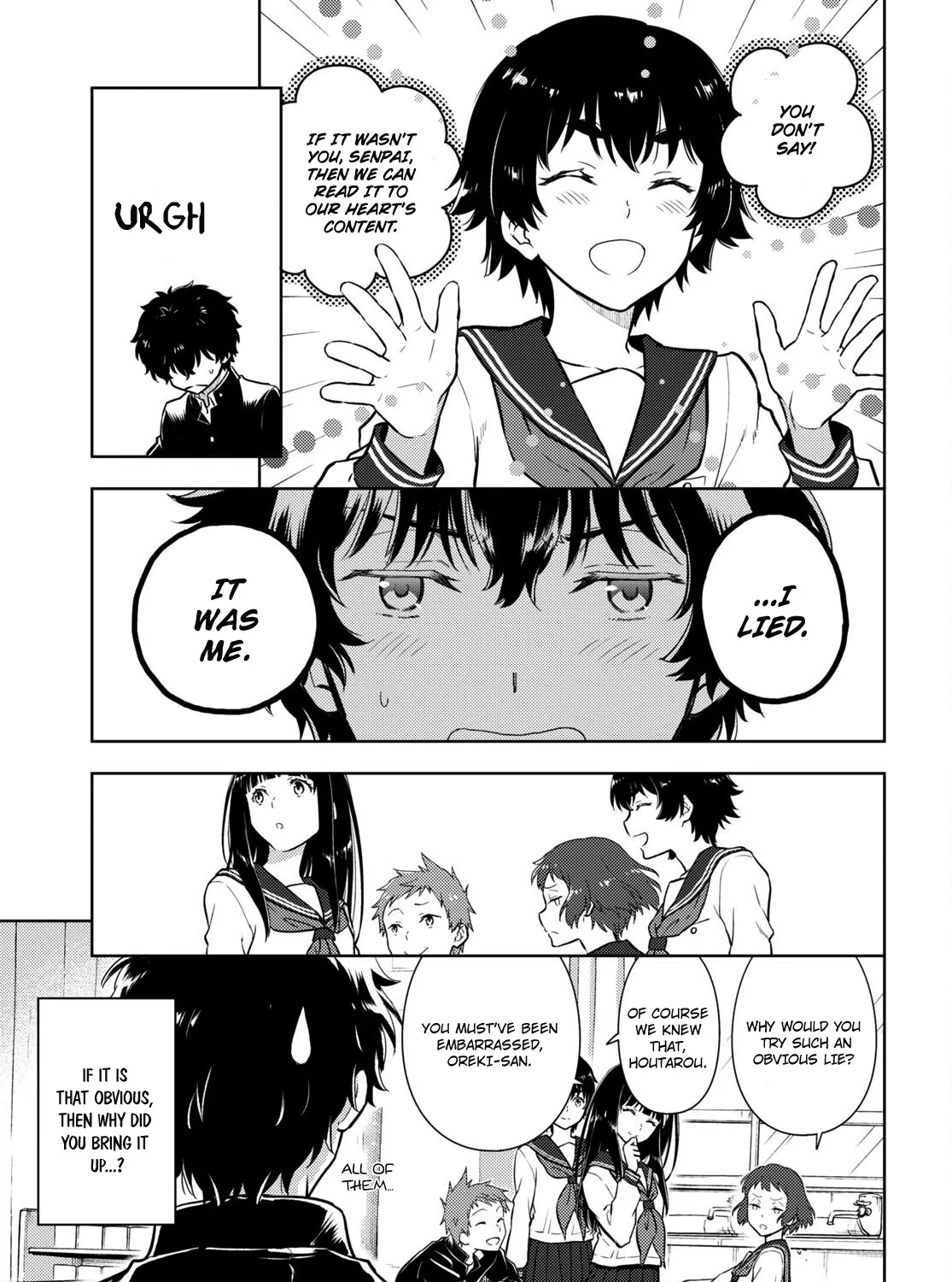 Hyouka Chapter 108 page 19 - MangaNato