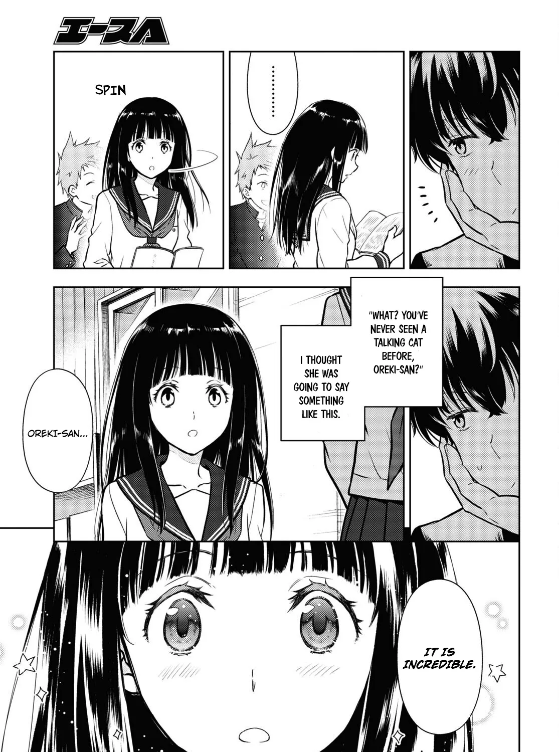 Hyouka Chapter 110 page 9 - MangaNato