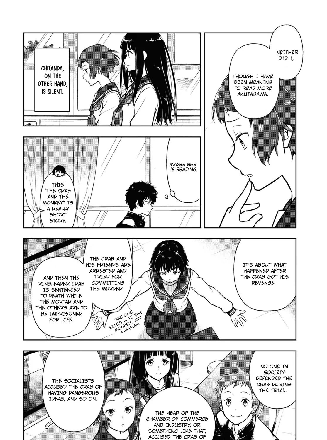 Hyouka Chapter 111 page 11 - MangaNato