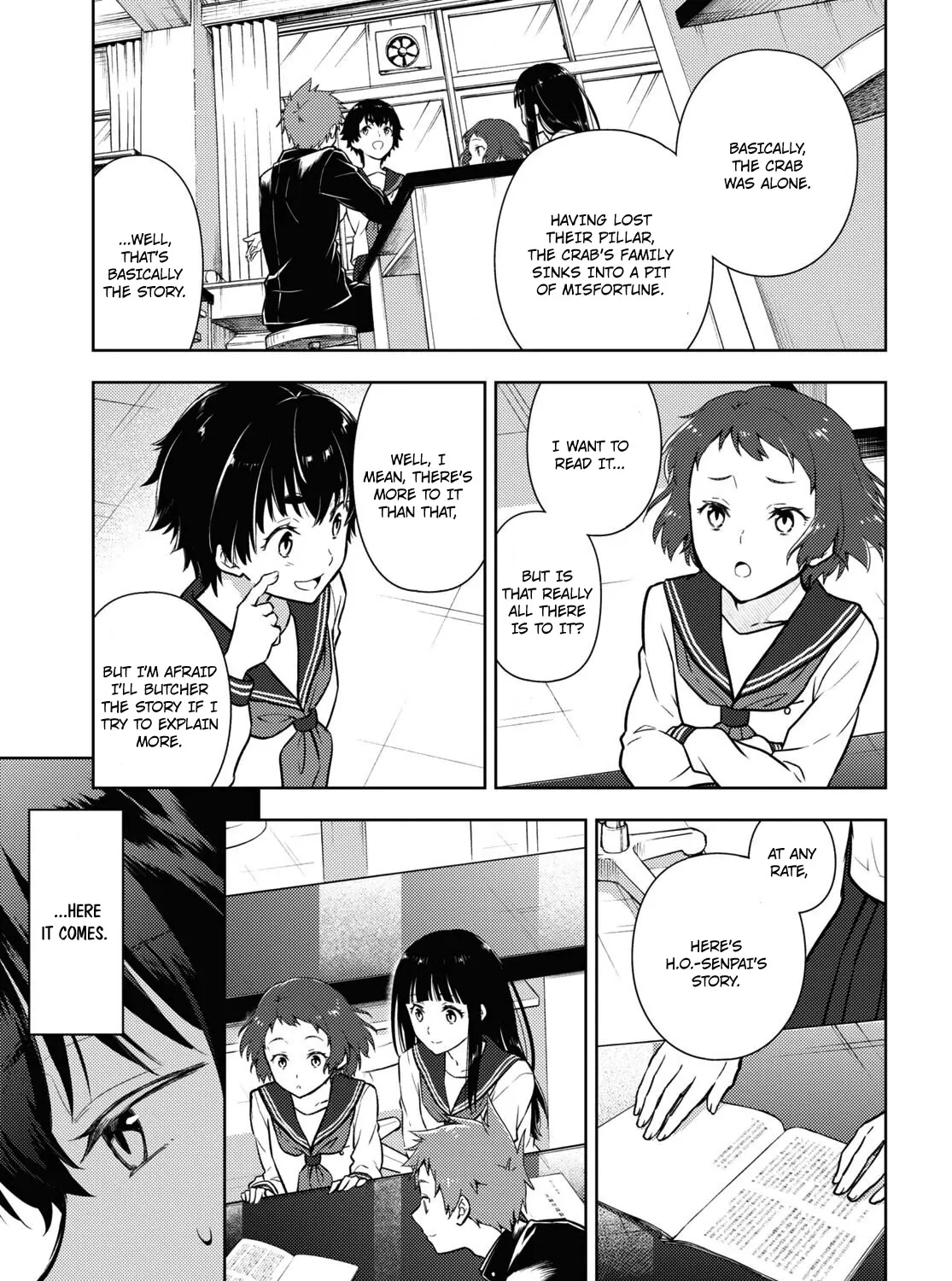 Hyouka Chapter 111 page 13 - MangaNato