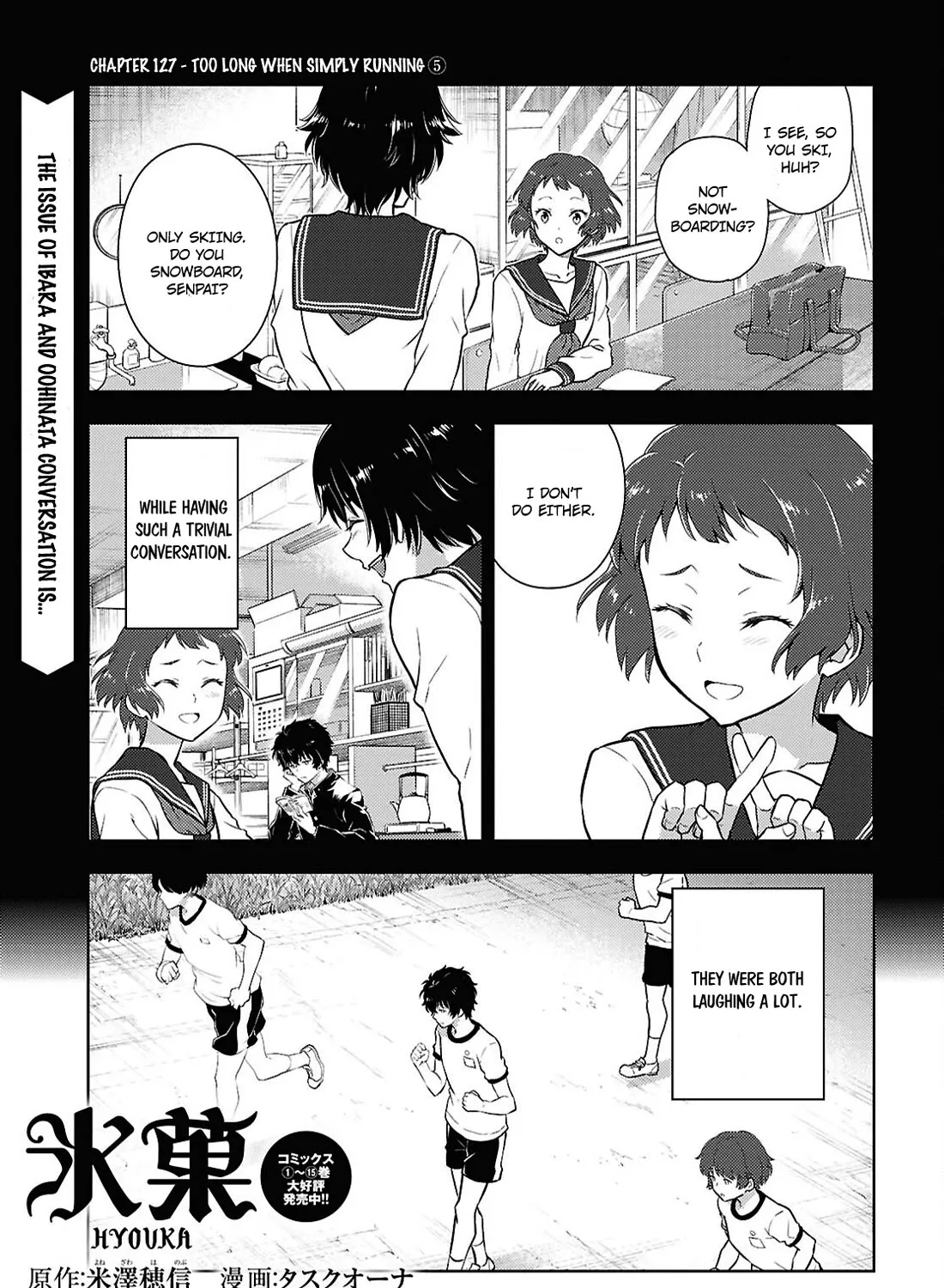 Hyouka Chapter 127 page 1 - MangaNato