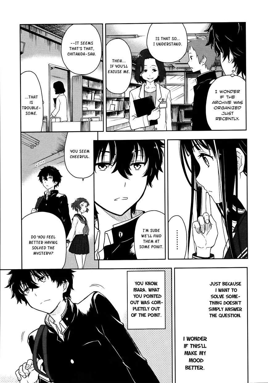 Hyouka Chapter 4 page 25 - MangaKakalot