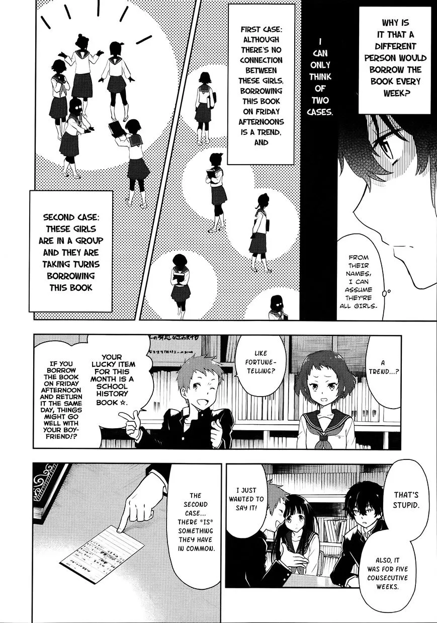 Hyouka Chapter 4 page 6 - MangaKakalot