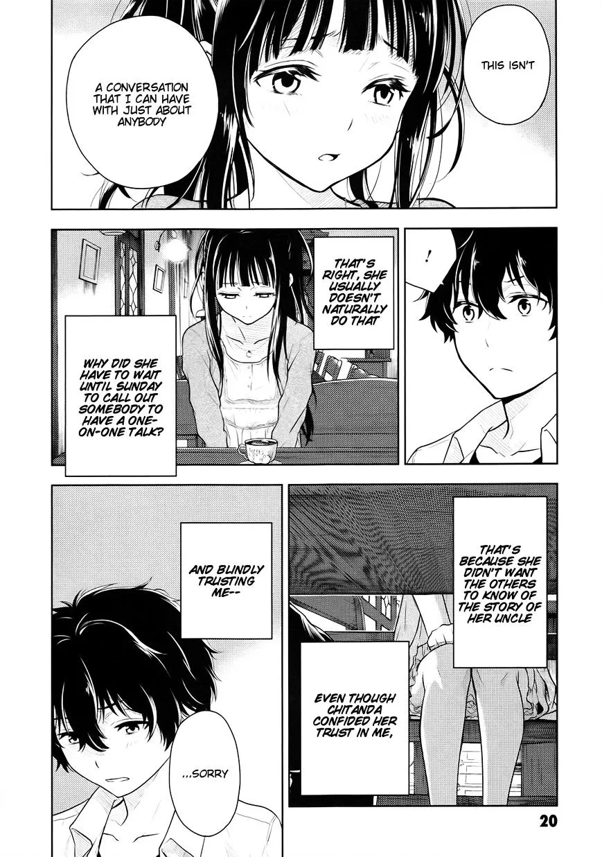 Hyouka Chapter 5 page 22 - MangaNato