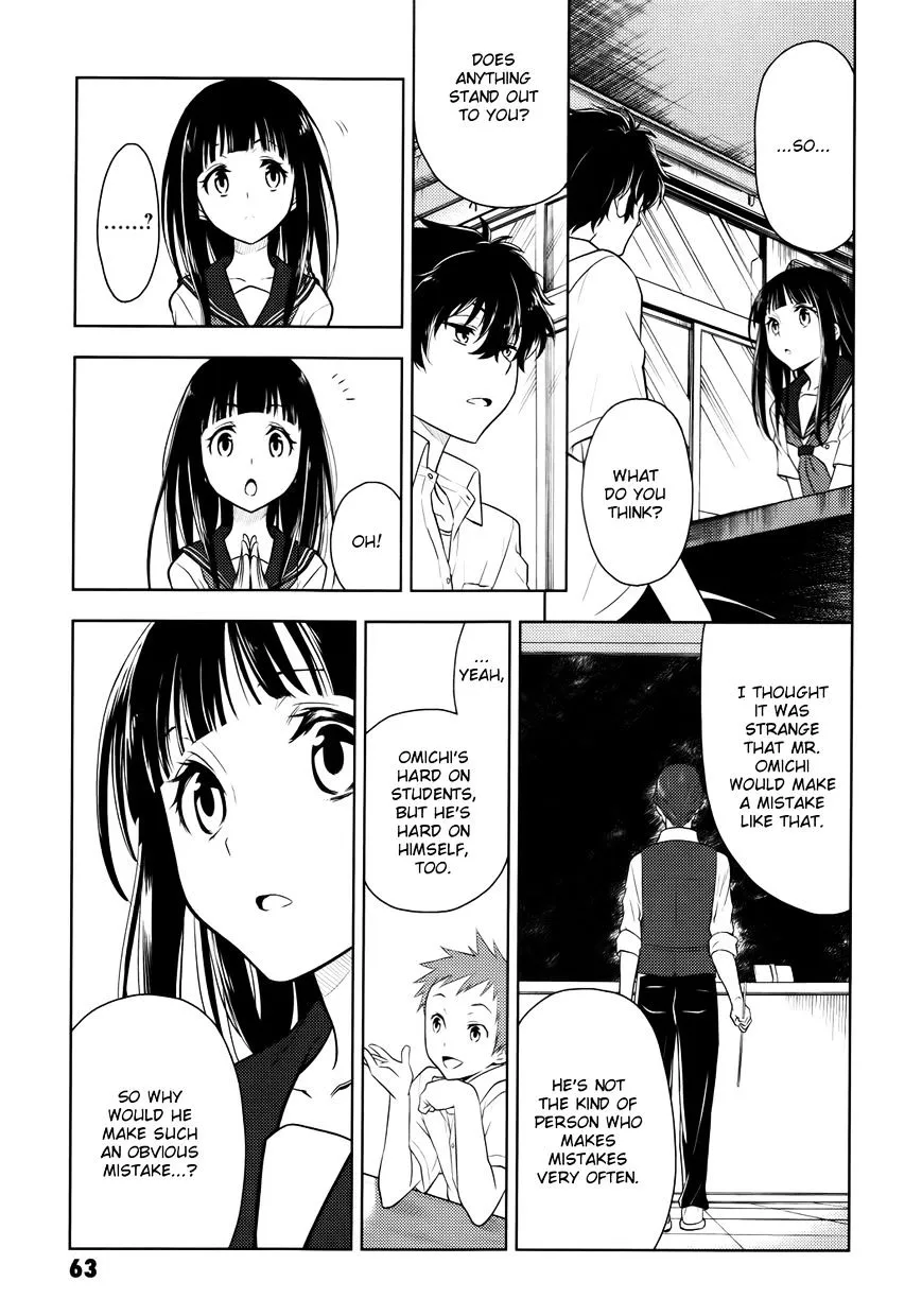 Hyouka Chapter 6 page 31 - MangaNato