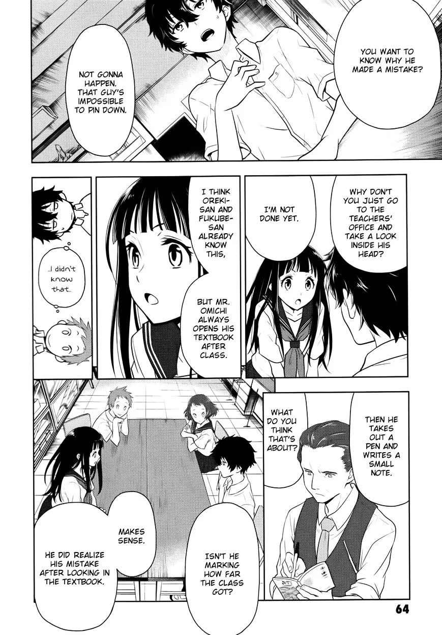 Hyouka Chapter 6 page 32 - MangaNato