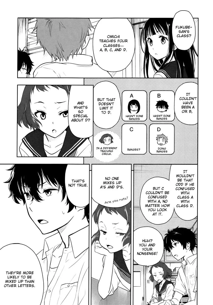 Hyouka Chapter 6 page 43 - MangaNato