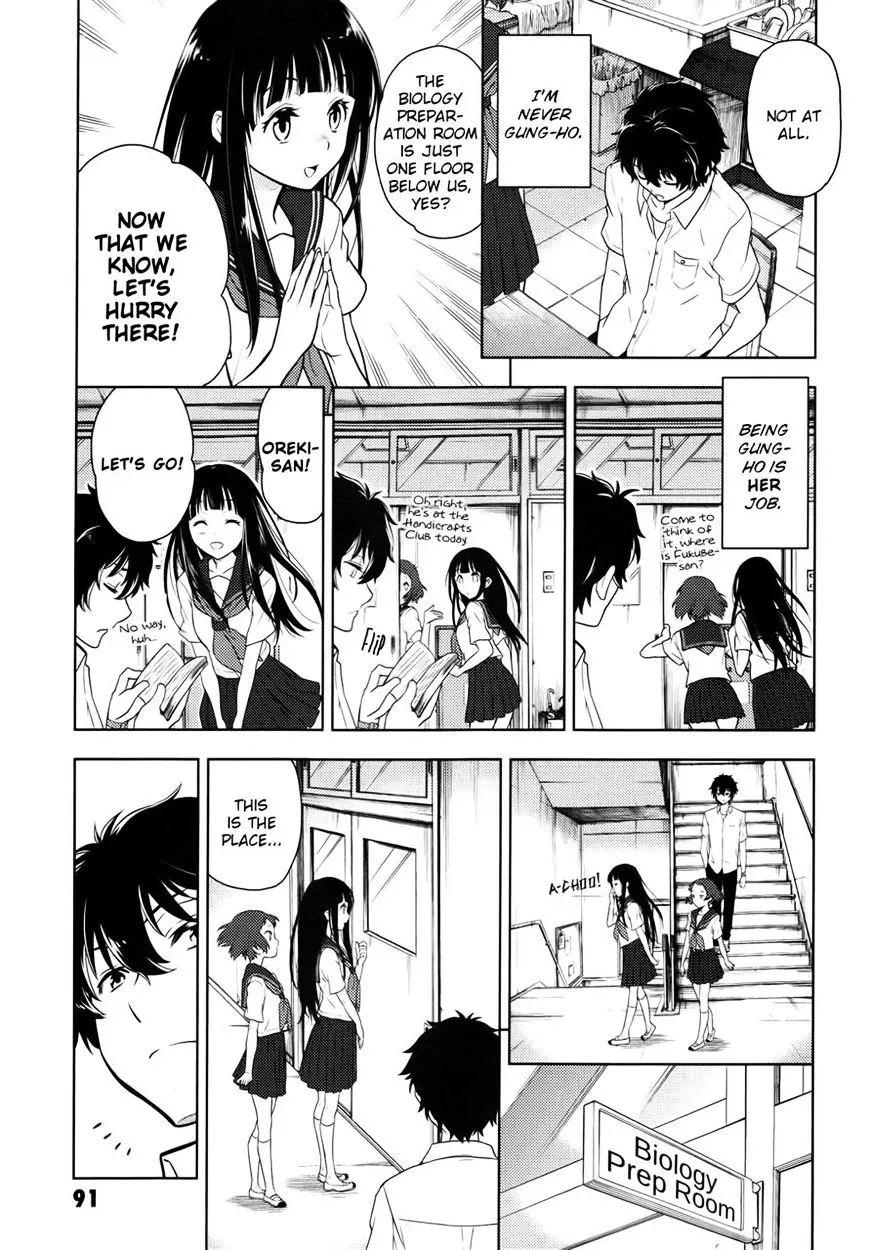 Hyouka Chapter 7 page 9 - MangaNato