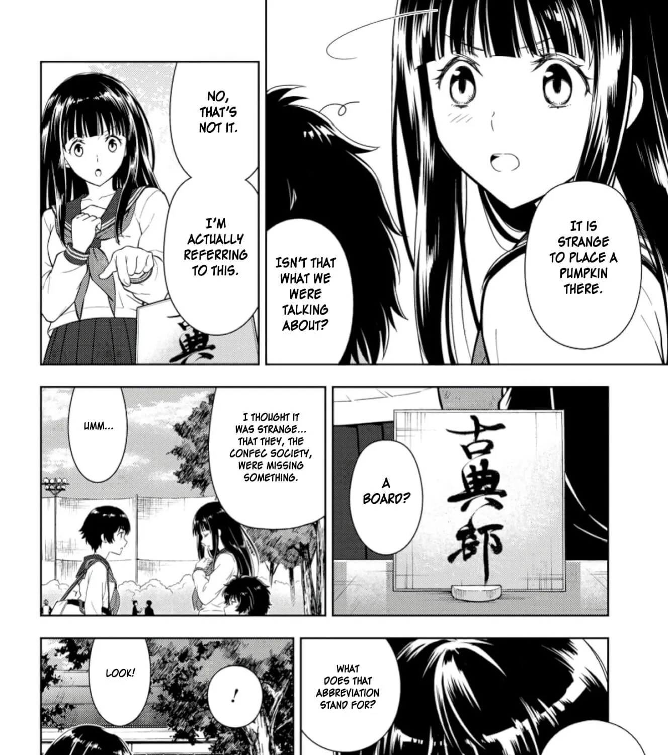 Hyouka Chapter 79 page 27 - MangaNato