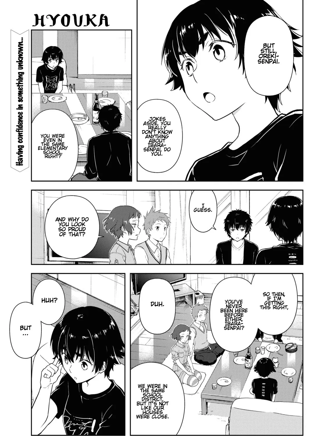 Hyouka Chapter 85 page 1 - MangaNato