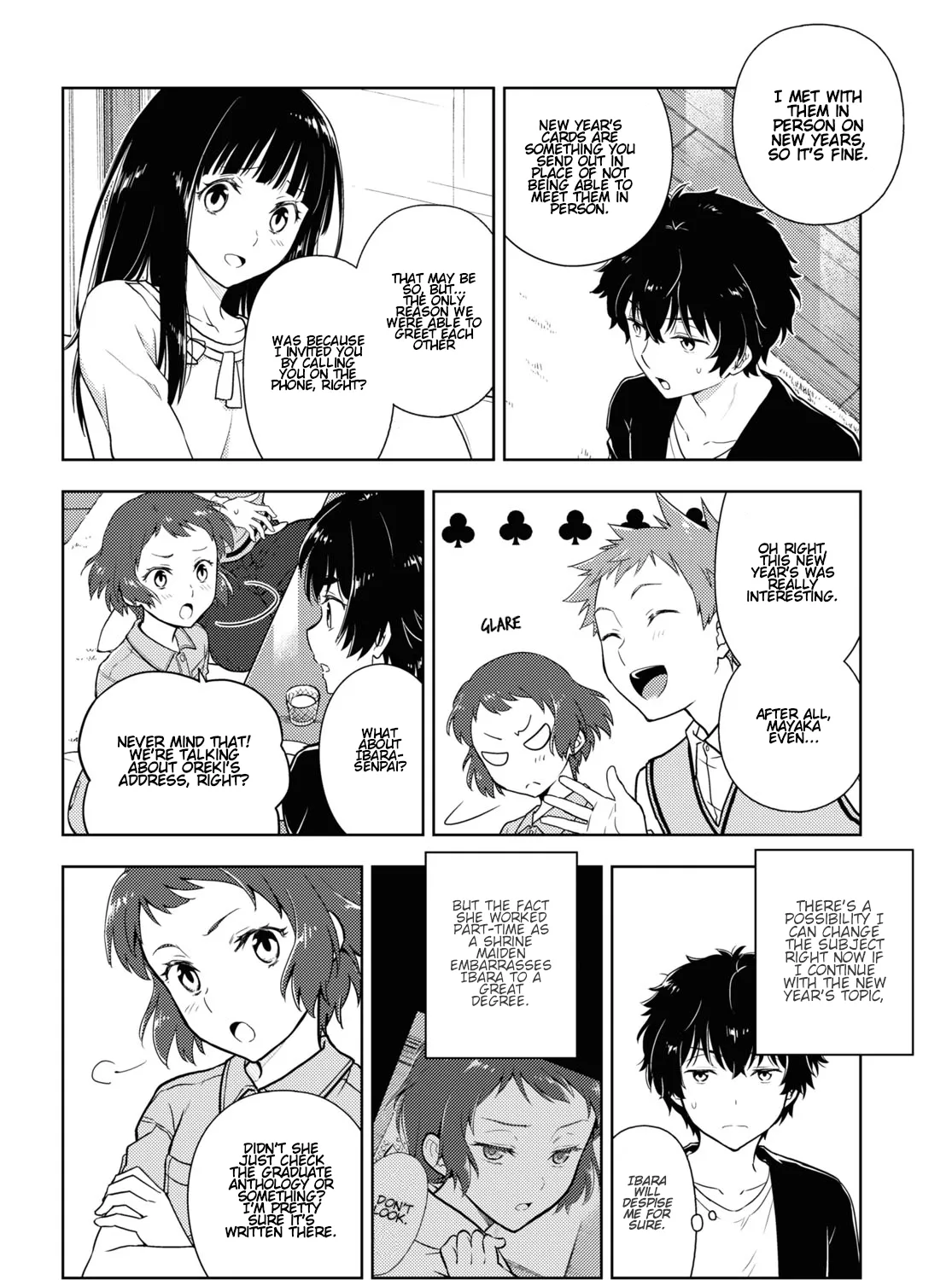 Hyouka Chapter 85 page 15 - MangaNato