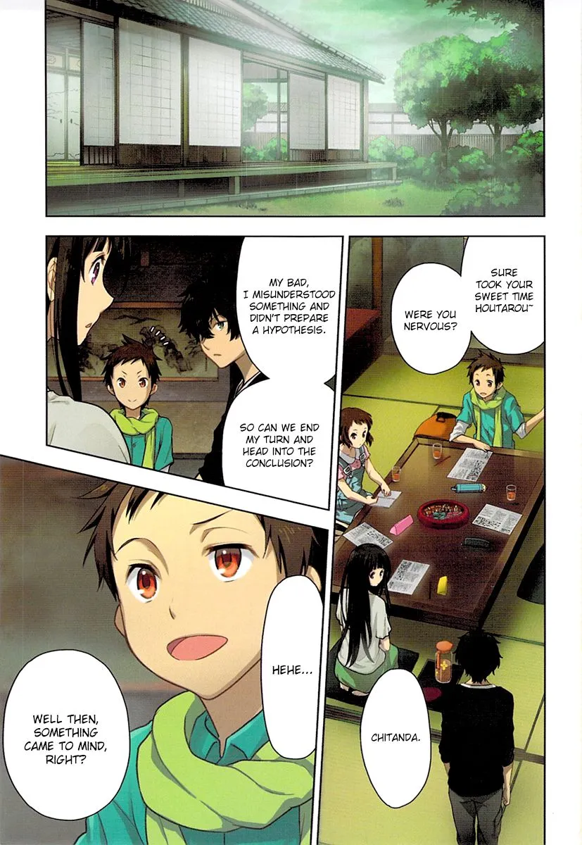 Hyouka Chapter 9 page 6 - MangaNato