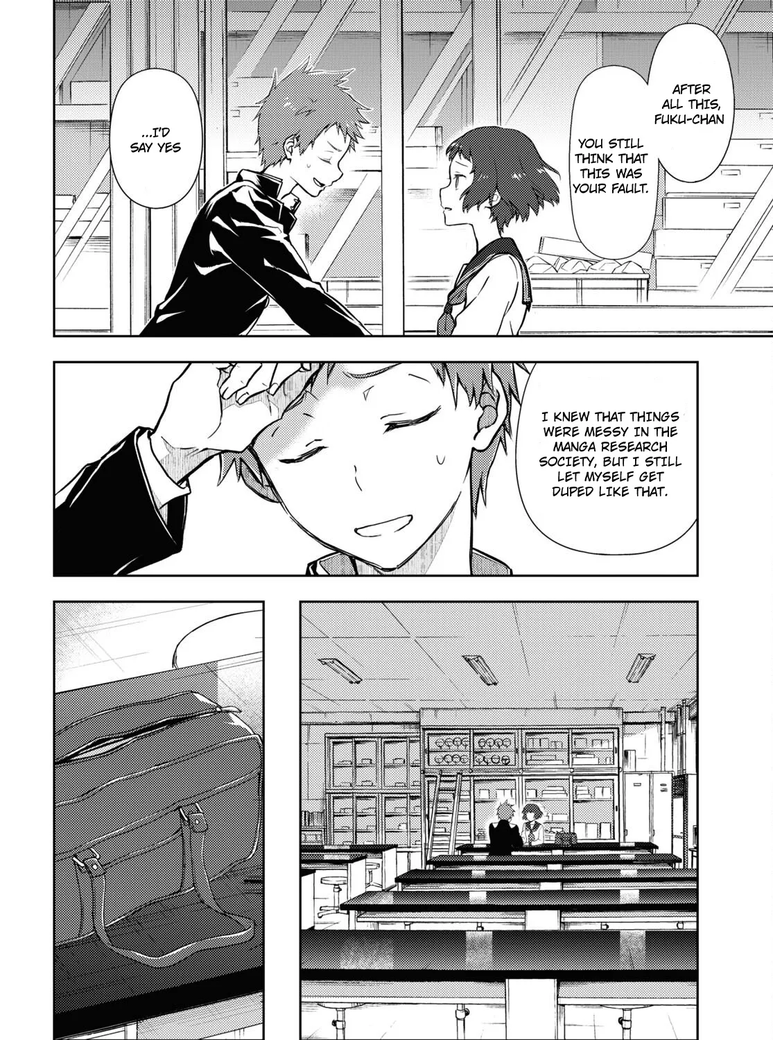 Hyouka Chapter 99 page 15 - MangaNato