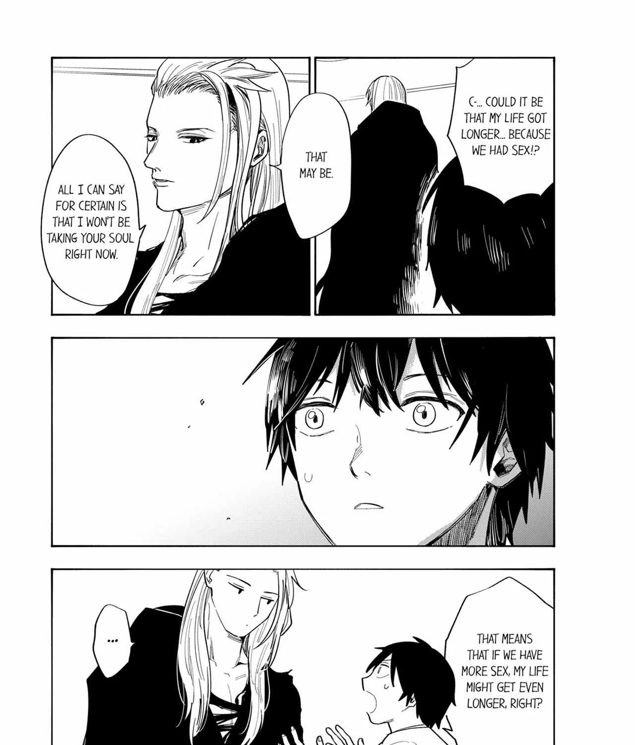 I, A Virgin, Became Friends With Benefits With A Grim Reaper Chapter 3 page 18 - MangaKakalot