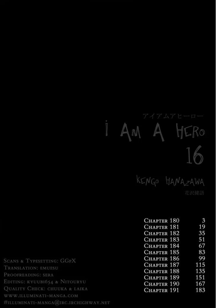 I Am A Hero Chapter 180 page 3 - MangaNato