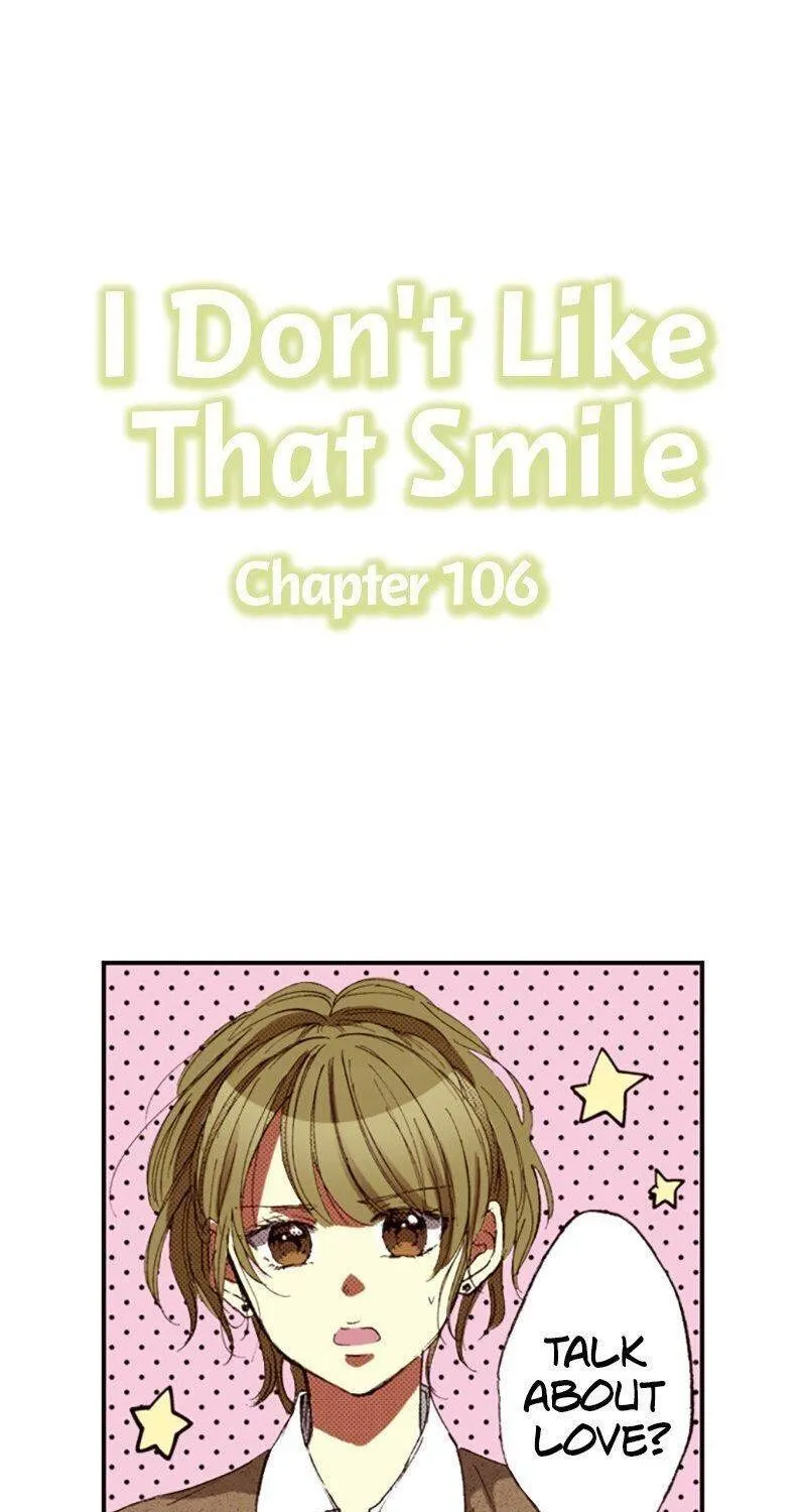 I Don’t Like That Smile Chapter 106 page 1 - MangaKakalot