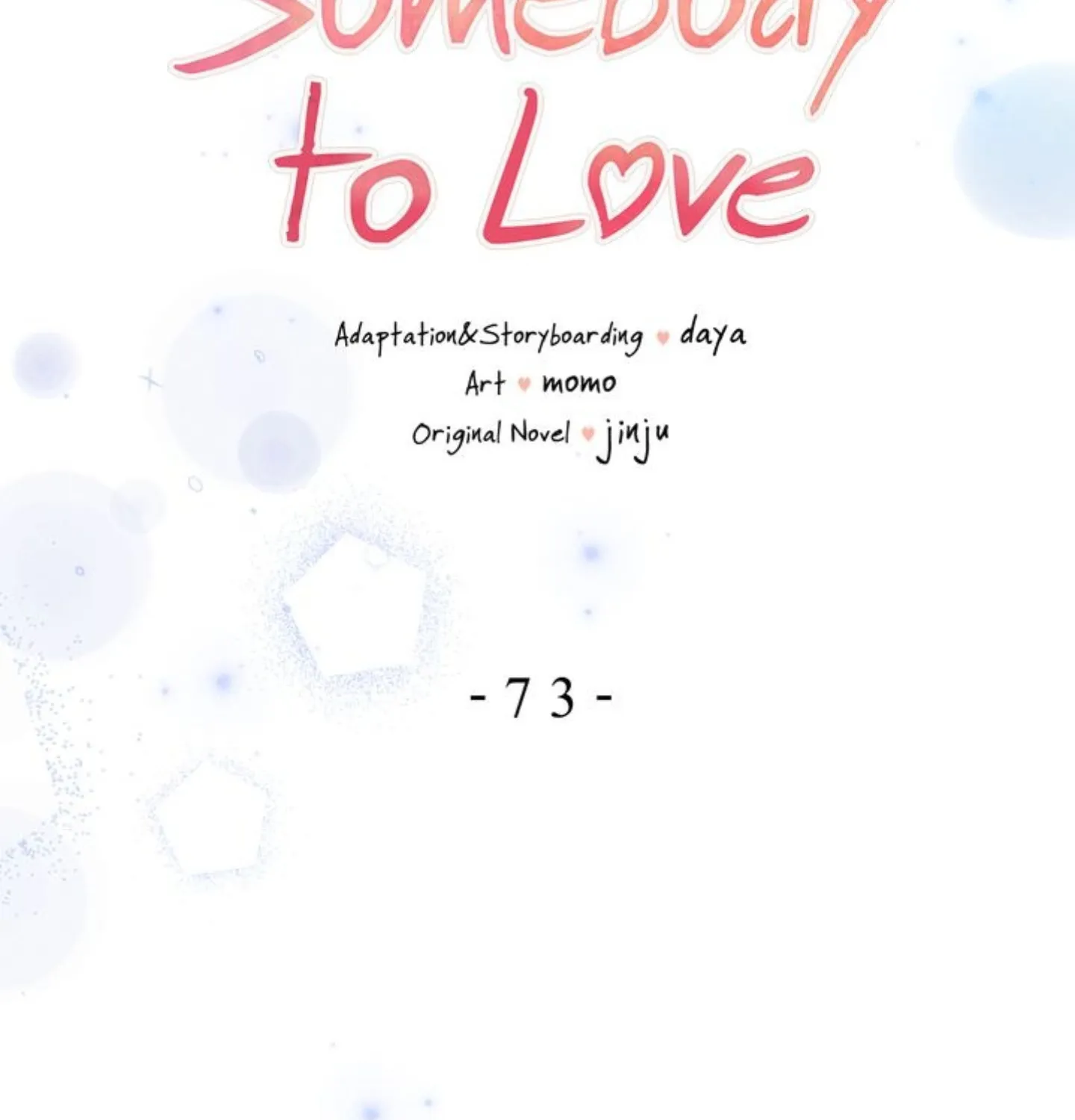 I Found Somebody To Love - Page 1