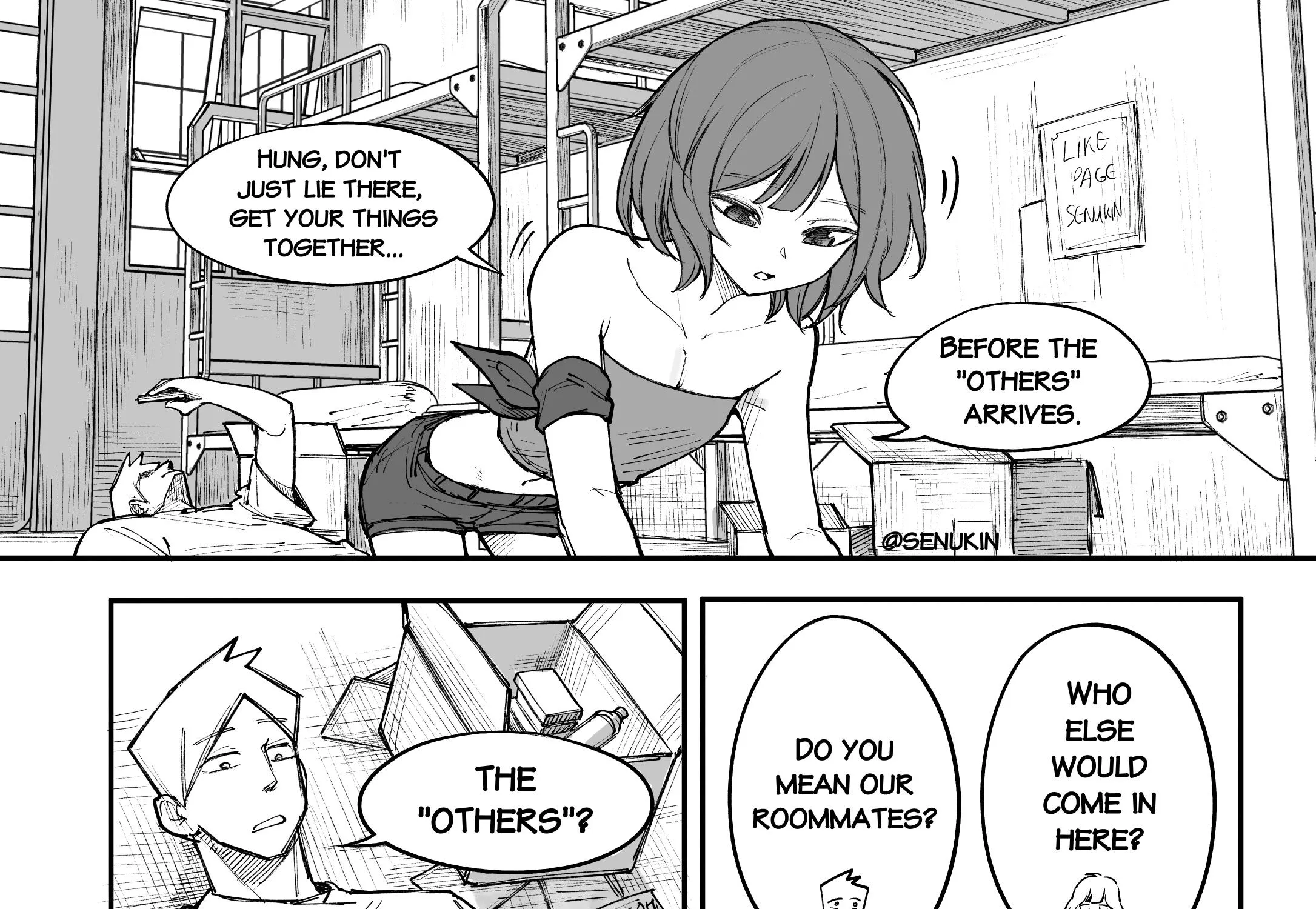 I Guess My Roommate Is Pretty? Chapter 4 page 1 - MangaKakalot