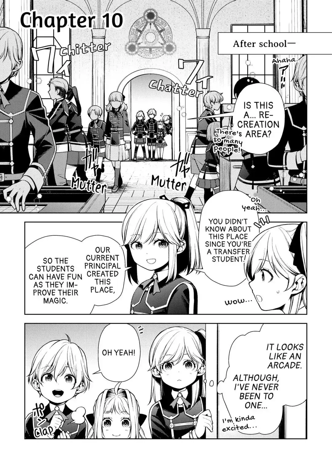 I had a hard time in my previous life, so God came to make it up to me Chapter 10 page 1 - MangaKakalot