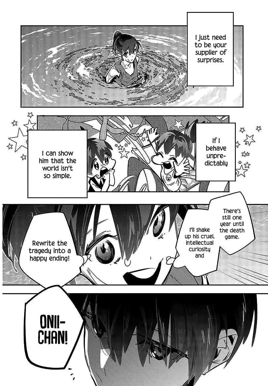 I Reincarnated as the Little Sister of a Death Game Manga’s Murd3r Mastermind and Failed Chapter 1 page 47 - MangaKakalot