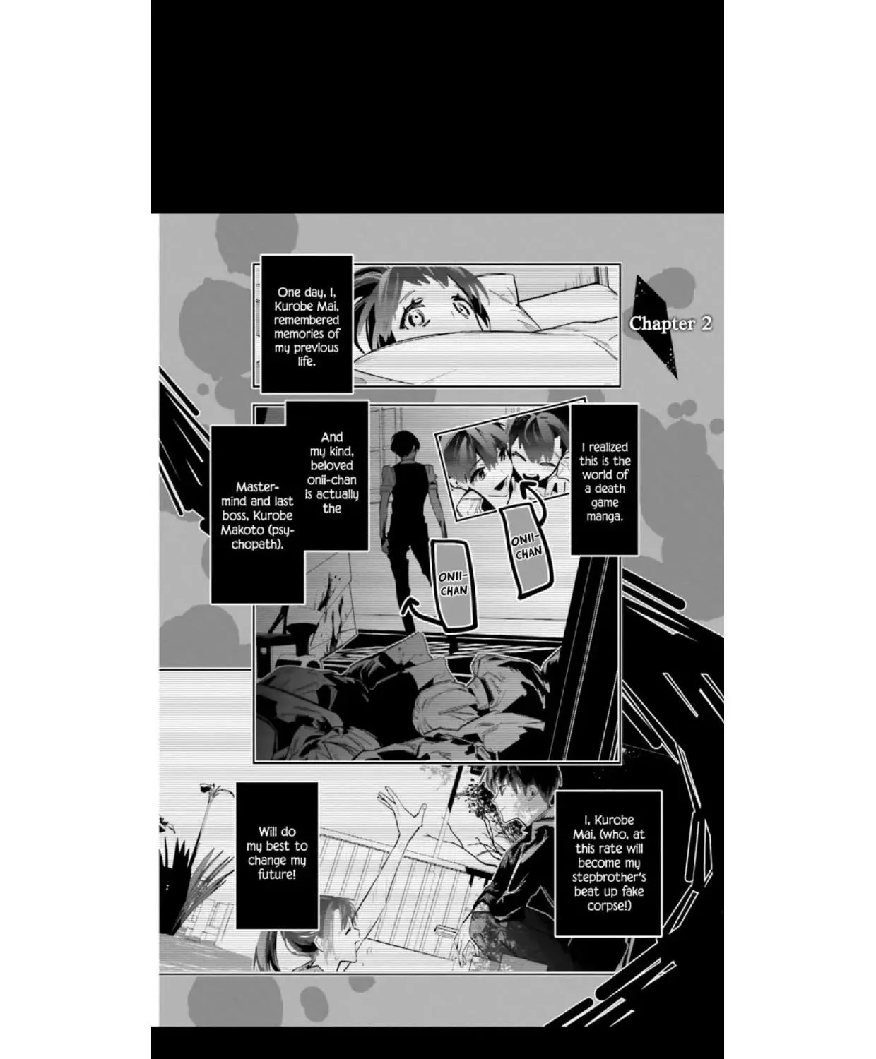 I Reincarnated as the Little Sister of a Death Game Manga’s Murd3r Mastermind and Failed Chapter 2 page 1 - MangaKakalot