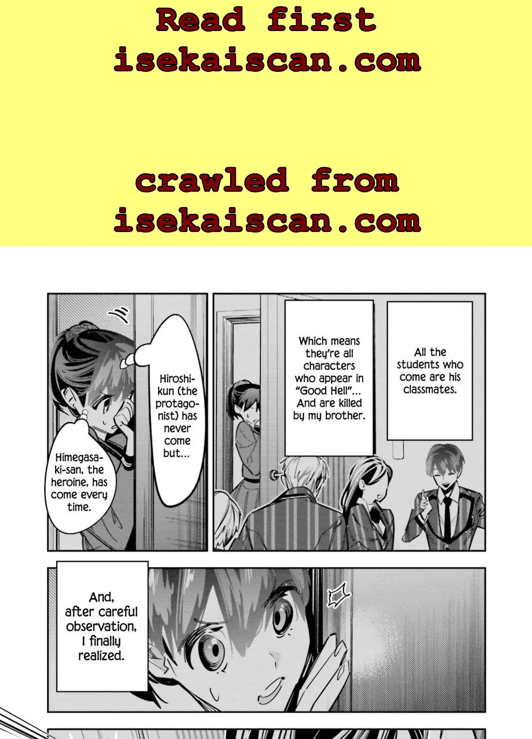 I Reincarnated as the Little Sister of a Death Game Manga’s Murd3r Mastermind and Failed Chapter 7 page 25 - MangaKakalot