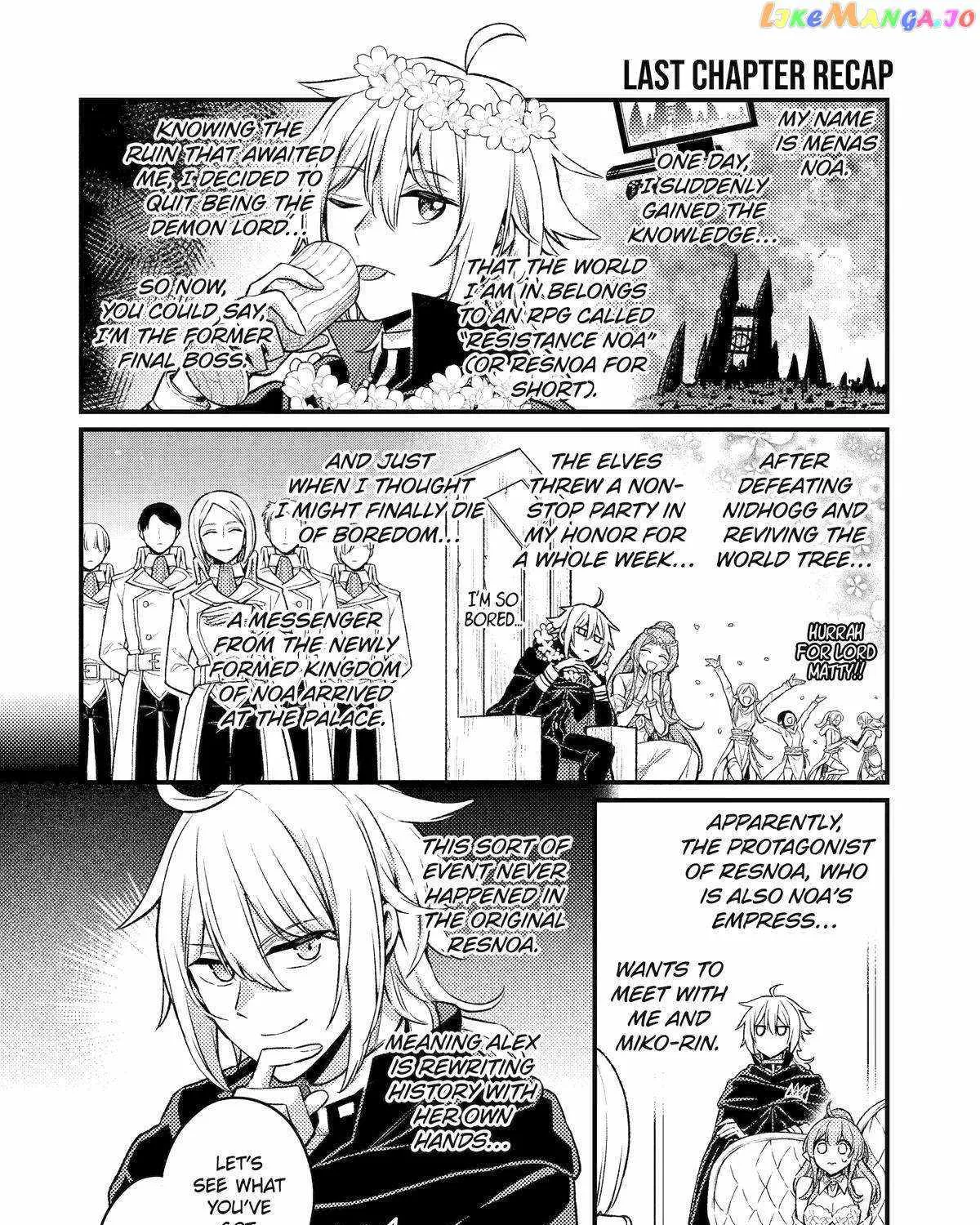 I Tried To Stop Being The Last Boss ~I Pretended To Be Defeated By The Main Character And Tried To Live Freely~ Chapter 21 page 2 - MangaKakalot