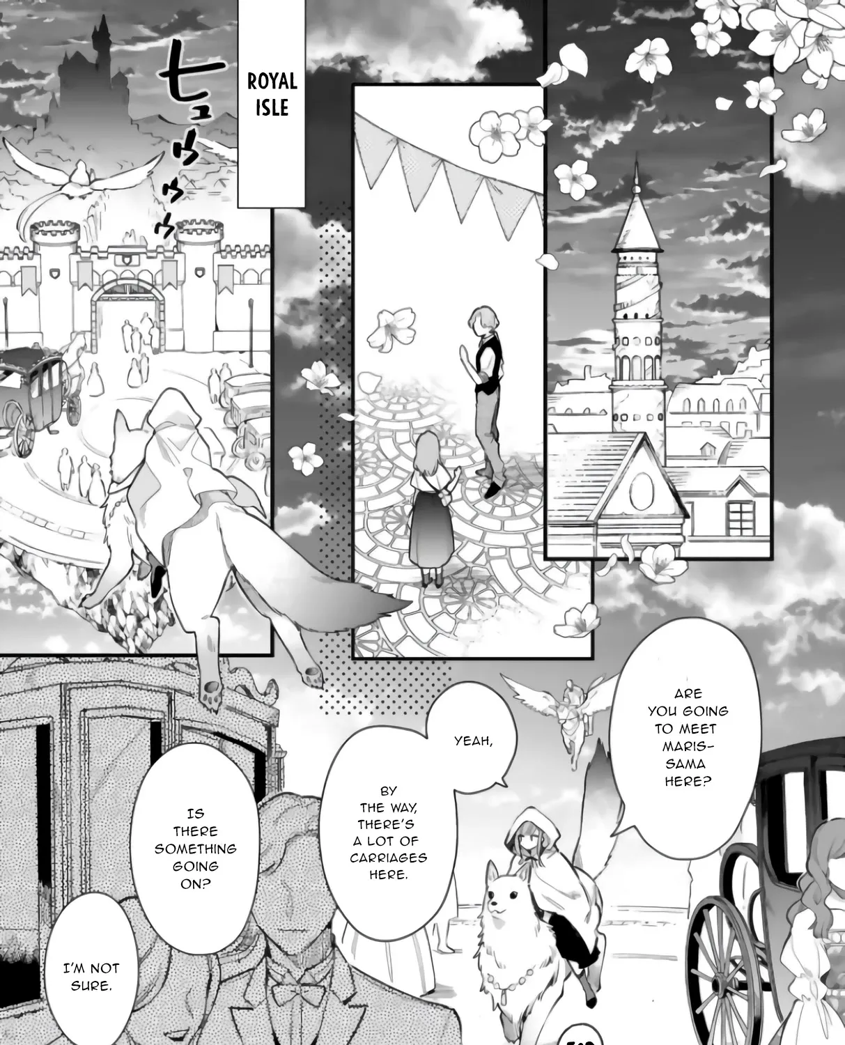 I Want to Be a Receptionist of The Magic World! Chapter 14.2 page 1 - Mangabat