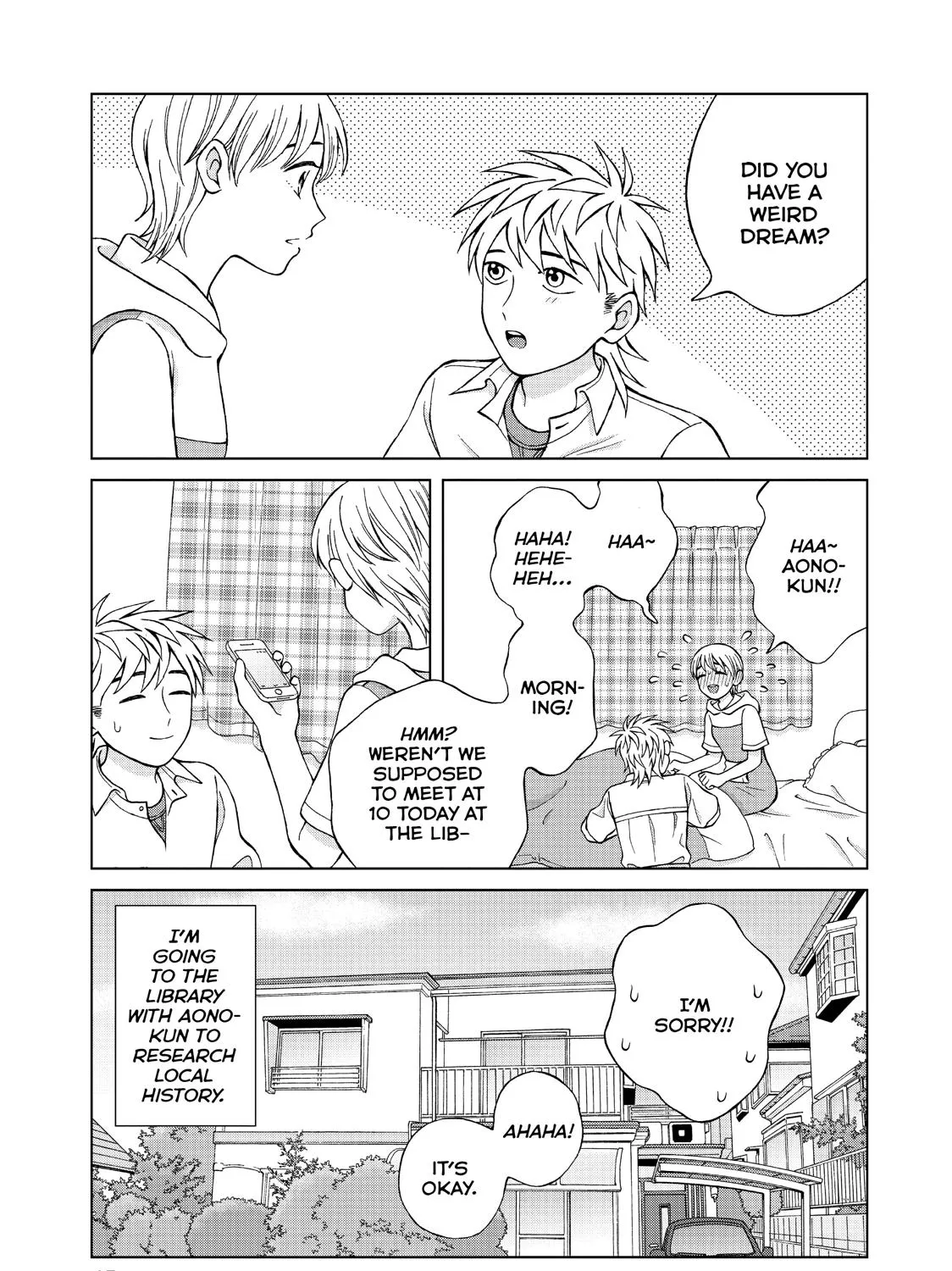 I Want To Hold Aono-Kun So Badly I Could Die Chapter 17 page 17 - MangaKakalot