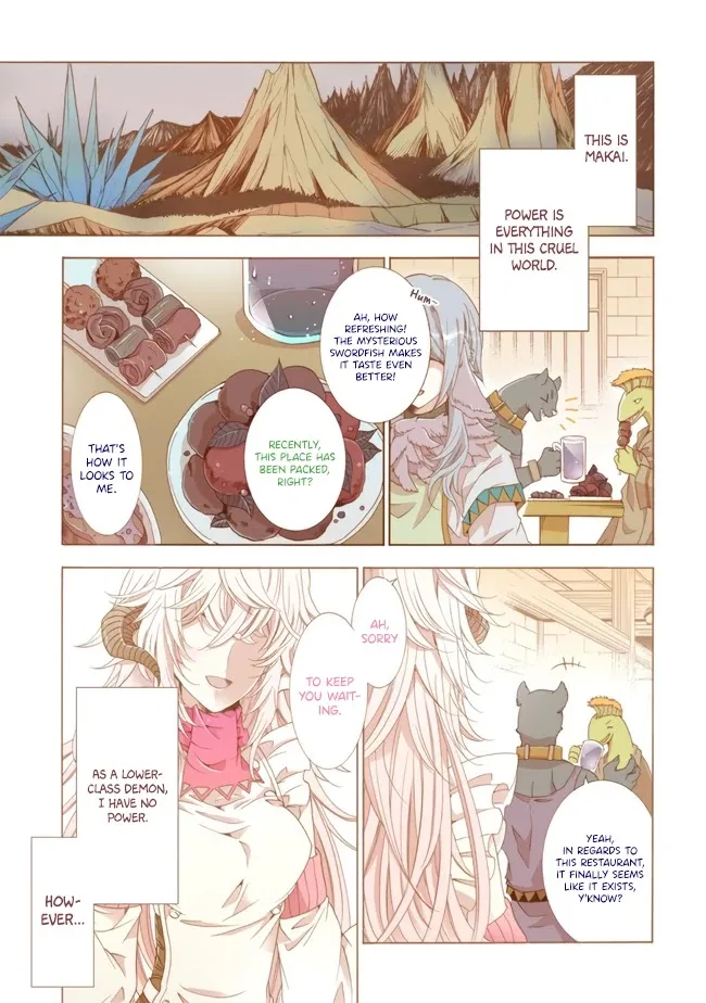 I Was Pleased To Make A Parfait For The Demon King - Page 1