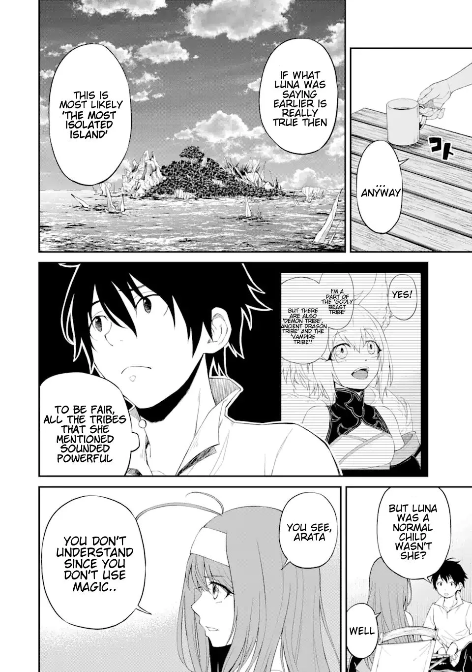 I Was Reincarnated On An Island Where The Strongest Species Live So I Will Enjoy A Peaceful Life On This Island Chapter 2.4 page 2 - MangaKakalot