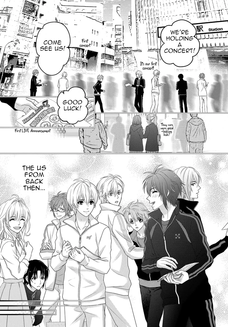 IDOLiSH7 Chapter 37 page 1 - MangaKakalot