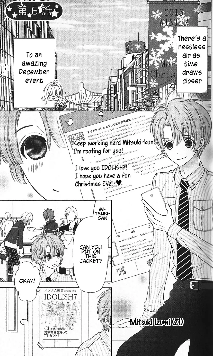 IDOLiSH7 Chapter 6 page 1 - MangaKakalot