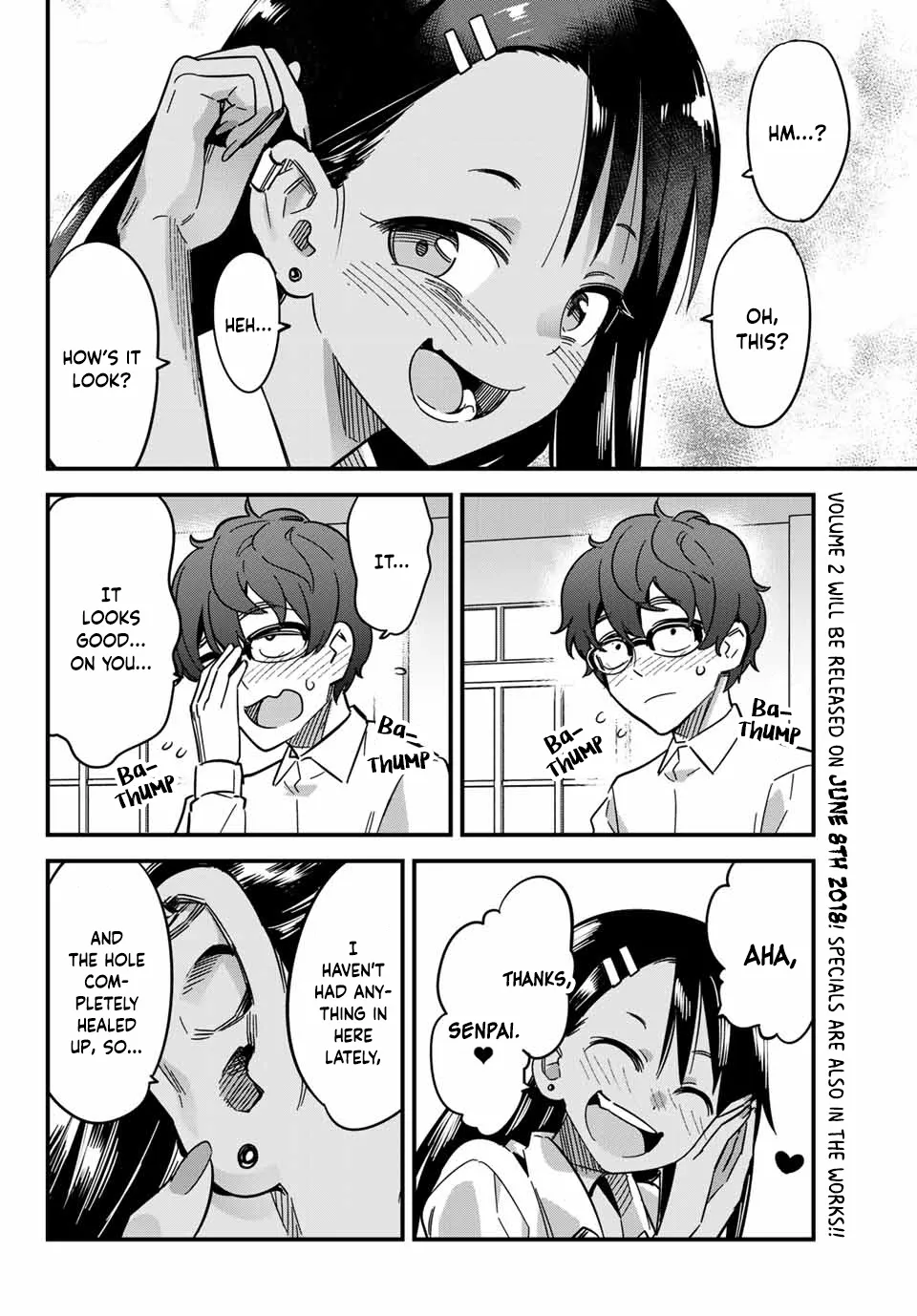 Ijiranaide, Nagatoro-San Chapter 14 page 2 - MangaNato