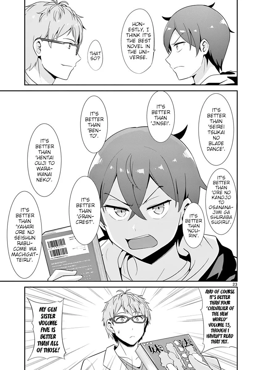 Imouto Sae Ireba Ii. @comic Chapter 23 page 22 - MangaNato