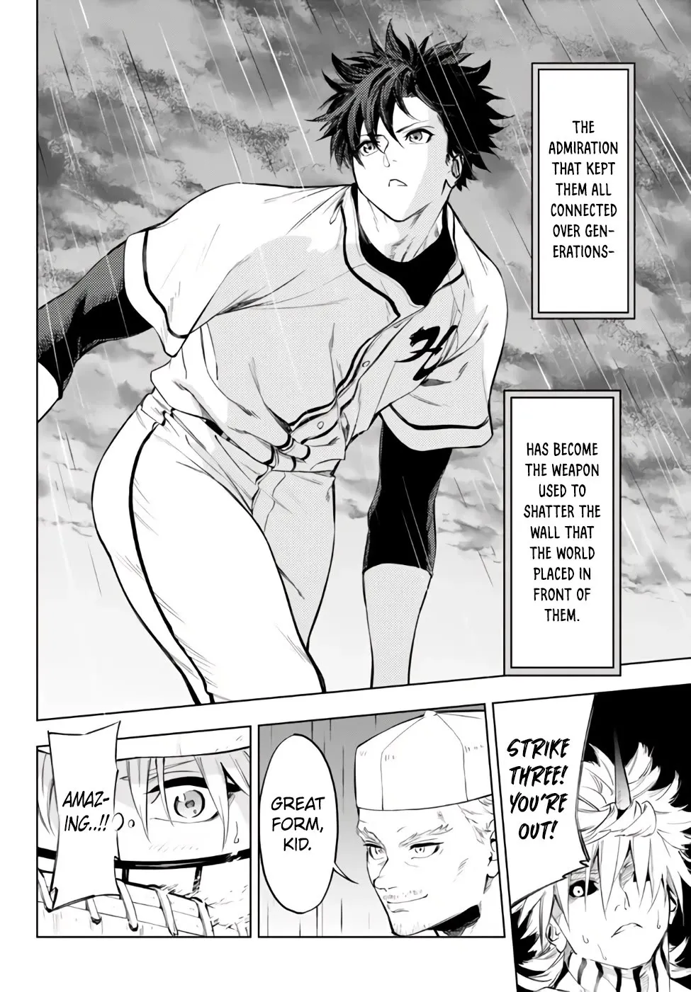 In Another World Where Baseball Is War, A High School Ace Player Will Save A Weak Nation - Page 21