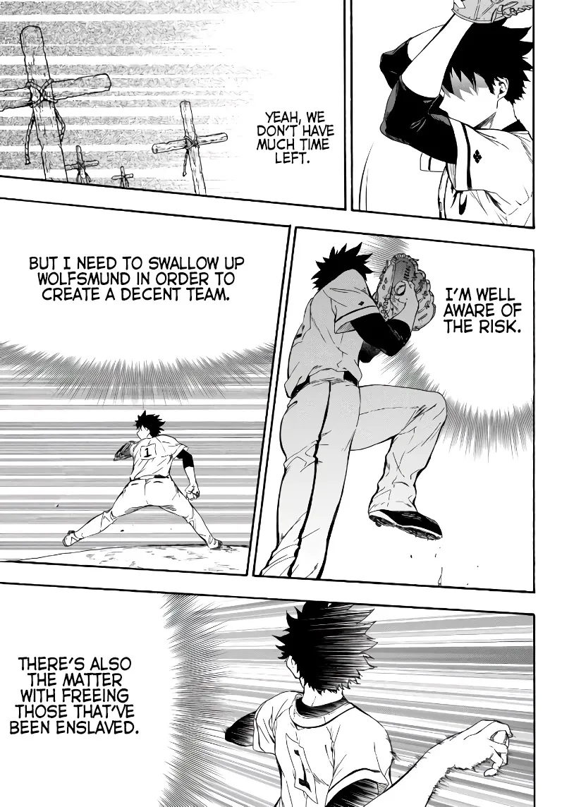 In Another World Where Baseball Is War, A High School Ace Player Will Save A Weak Nation - Page 30