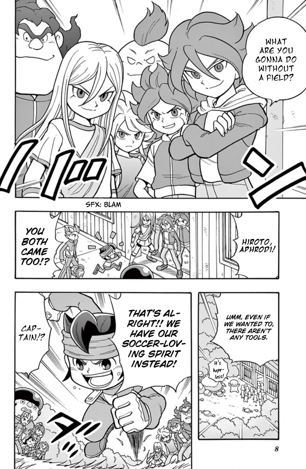 Inazuma Eleven: Baku Gaidenshuu Chapter 9 page 16 - MangaNato