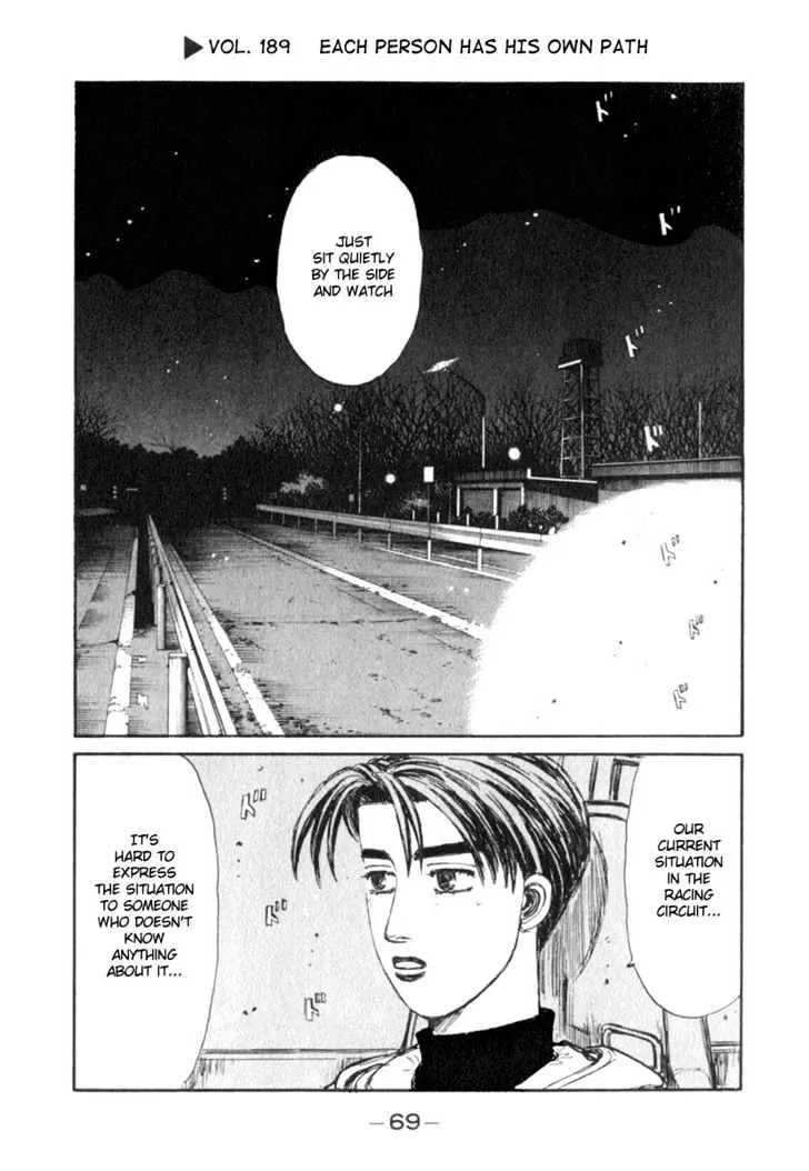 Initial D Chapter 189 page 1 - MangaNelo