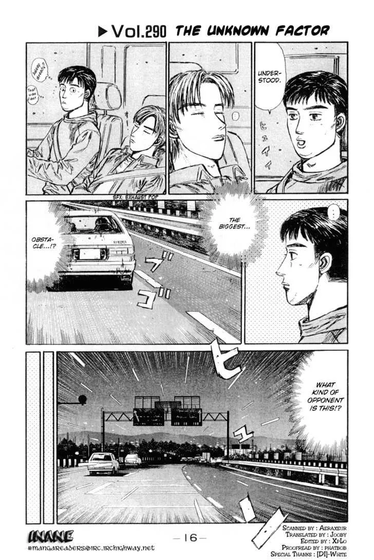 Initial D Chapter 290 page 1 - MangaNelo