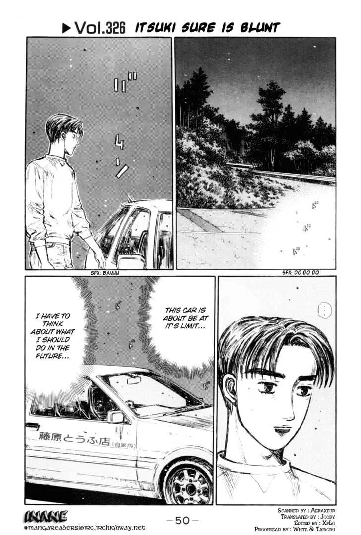 Initial D Chapter 326 page 1 - MangaNelo