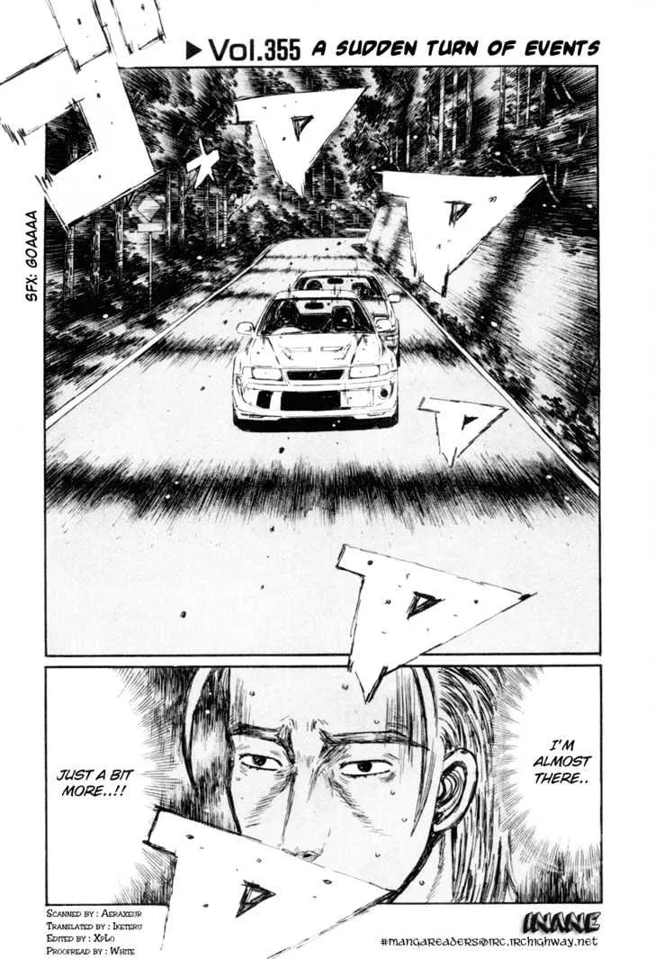 Initial D Chapter 355 page 1 - MangaNelo