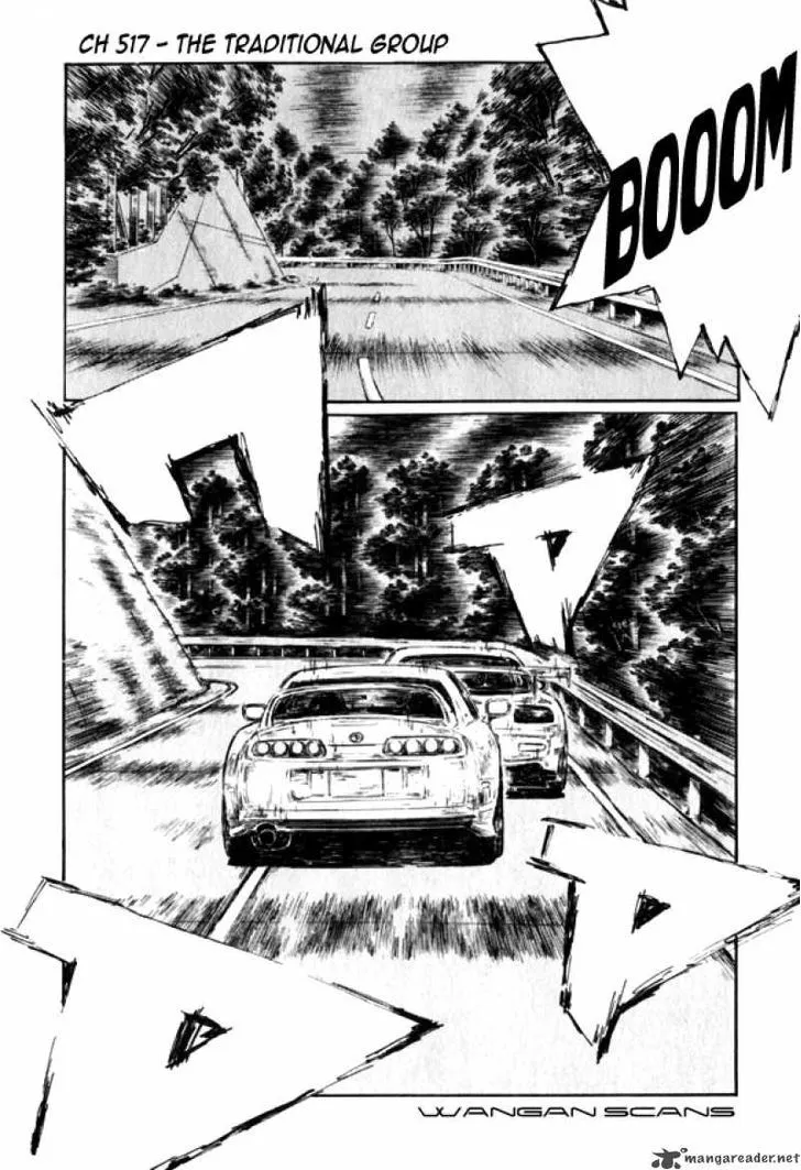 Initial D Chapter 517 page 1 - MangaNelo