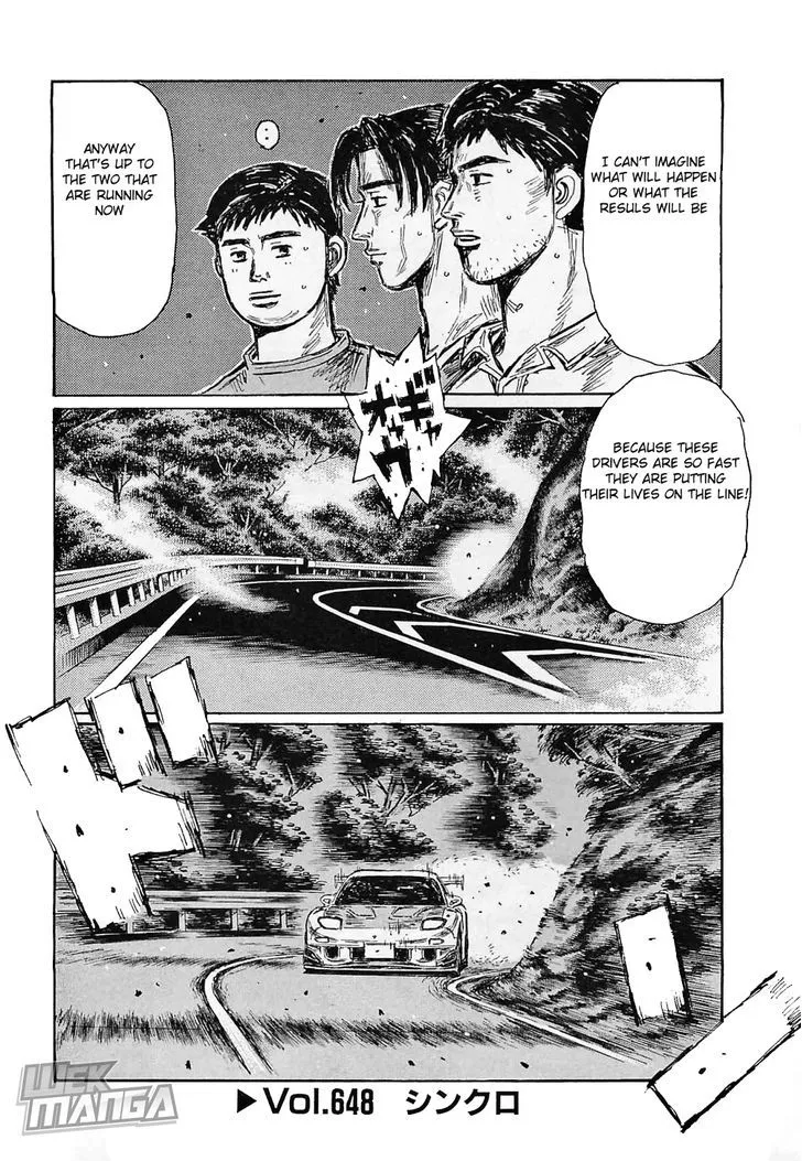 Initial D Chapter 648 page 1 - MangaNelo